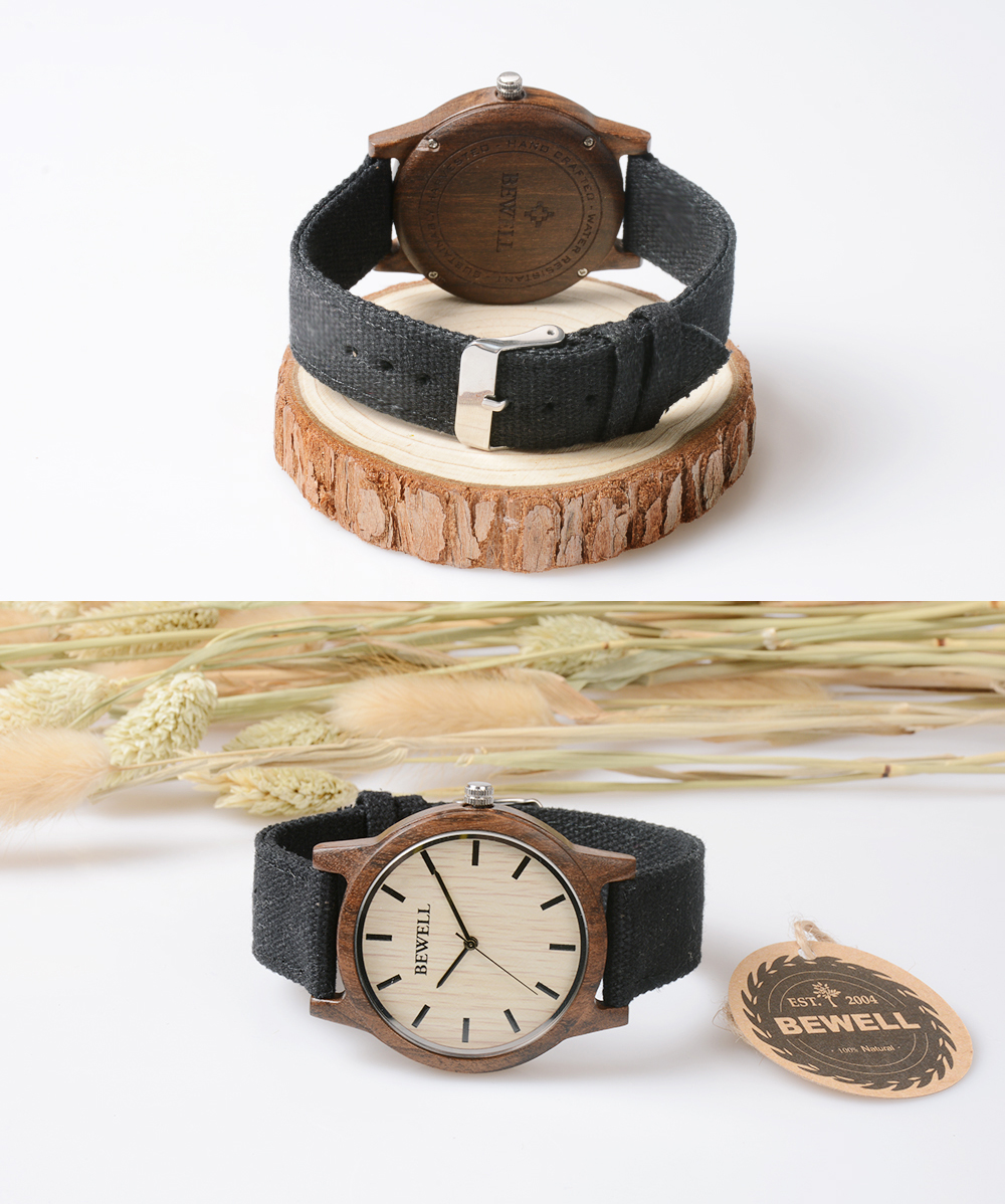 BEWELL-ZS-W134A-Wooden-Watch-Casual-Style-Canvas-Band-Quartz-Wrist-Watch-1230970