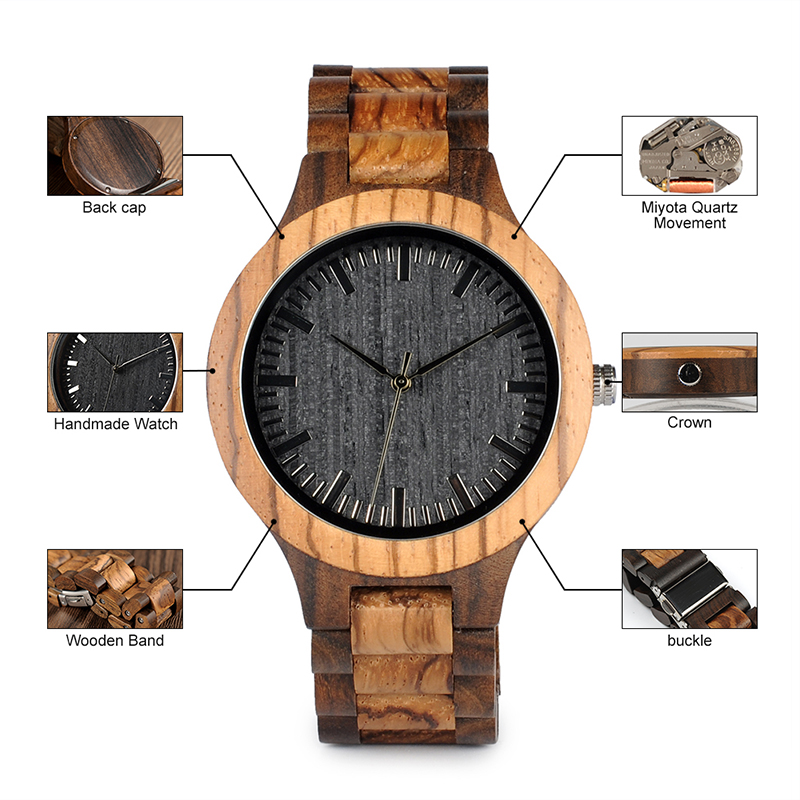 BOBO-BIRD-WD30-Wooden-Watch-Black-Dial-Display-Unisex-Quartz-Wrist-Watch-1241782