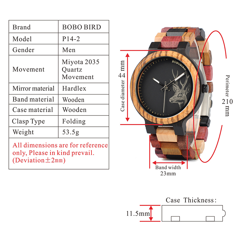 BOBO-BIRD-WP14-2-Elk-Deer-Head-Quartz-Watches-Colorful-Band--Men-Wooden-Wrist-Watch-1294395