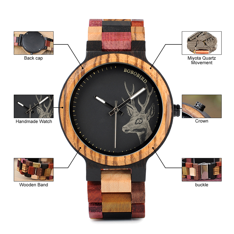 BOBO-BIRD-WP14-2-Elk-Deer-Head-Quartz-Watches-Colorful-Band--Men-Wooden-Wrist-Watch-1294395