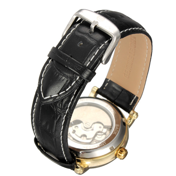 Frosining-800-Gold-Case-Mechanical-Leather-Band-Wrist-Watch-981391