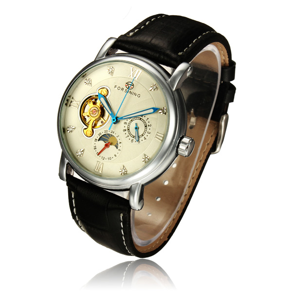 Frosining-800-Silver-Case-Mechanical-Leather-Band-Wrist-Watch-981390