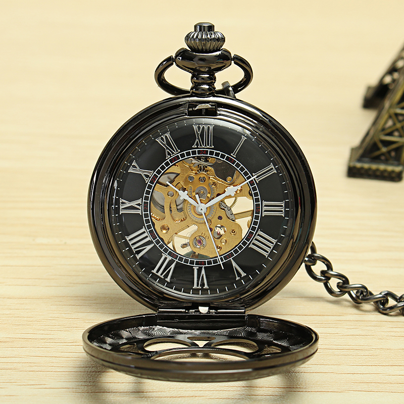 DEFFRUN-Antique-Steampunk-Hollow-Mechanical-Pendant-Pocket-Watch-36522