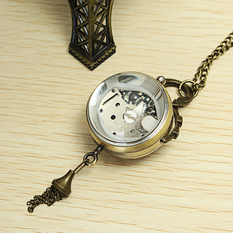 DEFFRUN-Vintage-Big-Bells-Roman-Number-Chain-Retro-Pocket-Watch-1201028