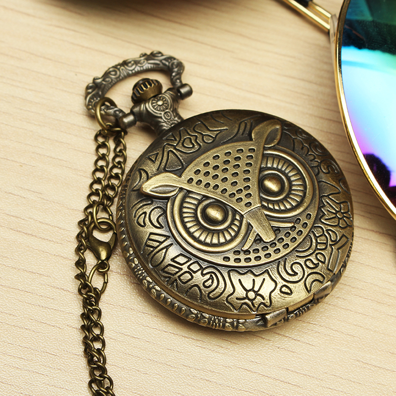 DEFFRUN-XHB02-Fashion-Bronze-Pocket-Watch-Owl-Pattern-Necklace-Vintage-Chain-Quartz-Watch-1065636