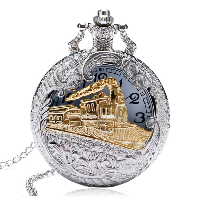 Deffrun-Vintage-Style-Silver-Case-Unisex-Watch-3D-Design-Cover-Pocket-Watches-1415805