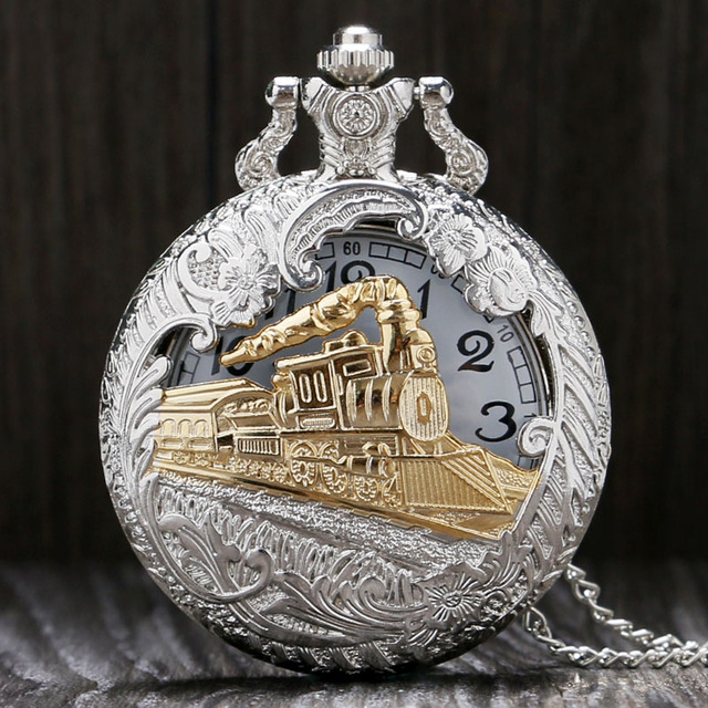 Deffrun-Vintage-Style-Silver-Case-Unisex-Watch-3D-Design-Cover-Pocket-Watches-1415805