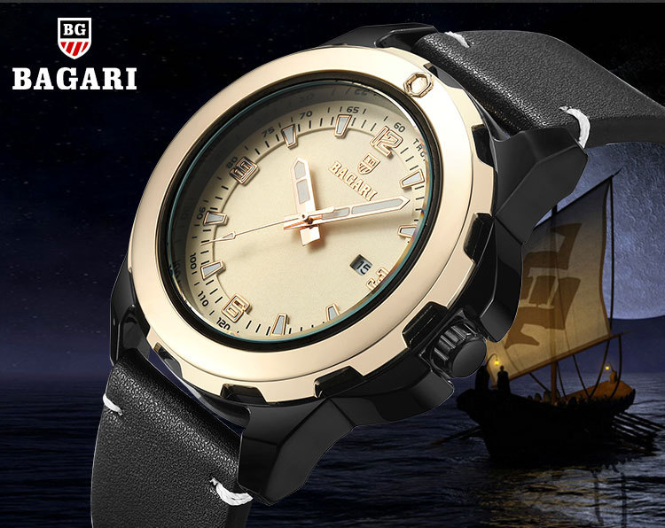 BAGARI-1689-Business-Style-Men-Wrist-Watch-Luminous-Date-Display-Quartz-Watch-1313240