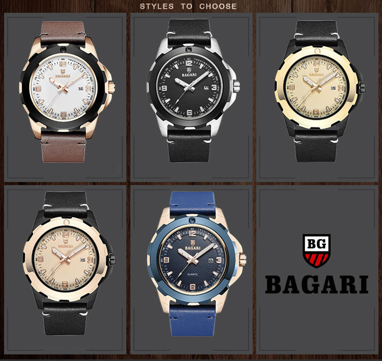 BAGARI-1689-Business-Style-Men-Wrist-Watch-Luminous-Date-Display-Quartz-Watch-1313240