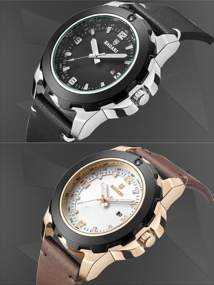 BAGARI-1689-Business-Style-Men-Wrist-Watch-Luminous-Date-Display-Quartz-Watch-1313240