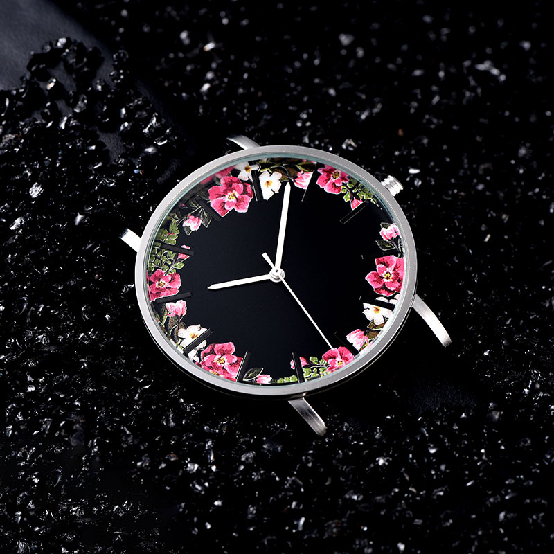 BAOSAILI-B-9014-Unisex-Wrist-Watch-Flower-Picture-Dial-Display-Quartz-Watch-1238067