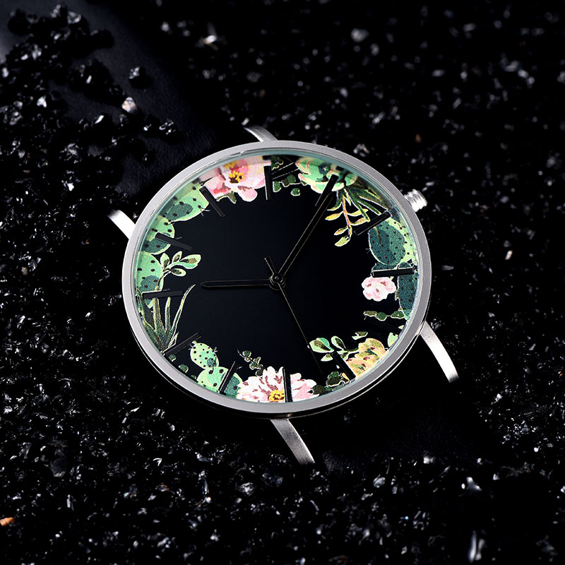 BAOSAILI-B-9014-Unisex-Wrist-Watch-Flower-Picture-Dial-Display-Quartz-Watch-1238067