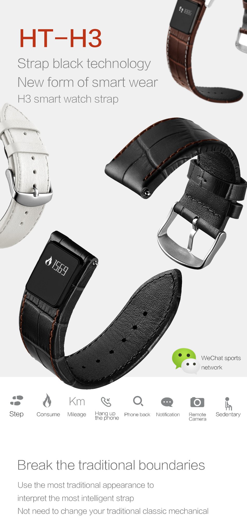 20mm-H3-Smart-Bracelet-Strap-Pedometer-Distance-Calorie-Measurement-SMS-Notification-Band-1277059