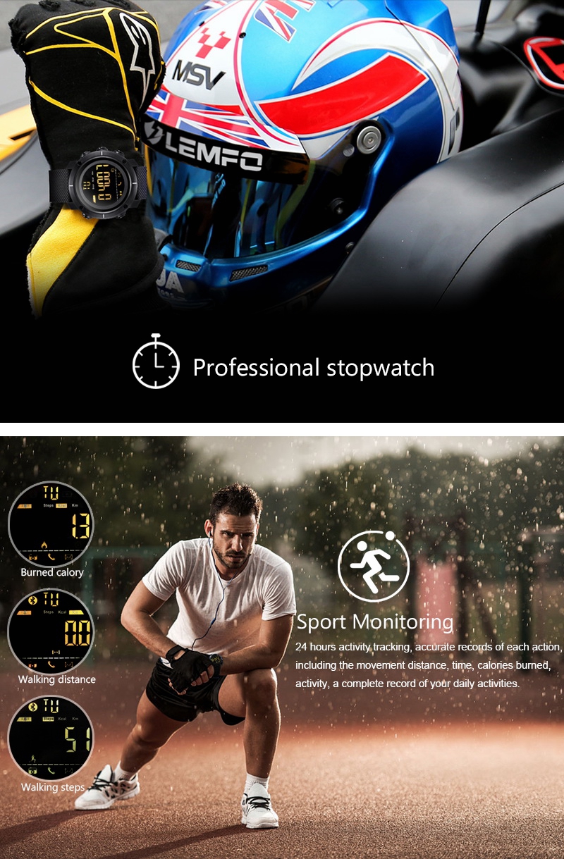 LEMFO-LF19-Bluetooth-Watch-Blacklight-Waterproof-Sport-Monitor-Call-Message-Reminder-Smart-Watch-1191934