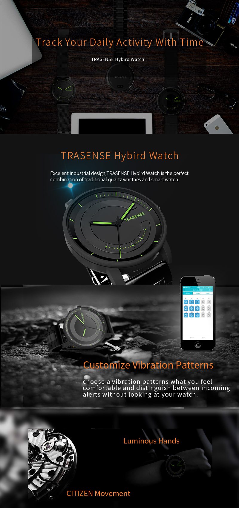 TRASENSE-H03-N-Smart-Quartz-Watch-Leather-Strap-Call-Reminder-Luminous-Smart-Watch-1227841