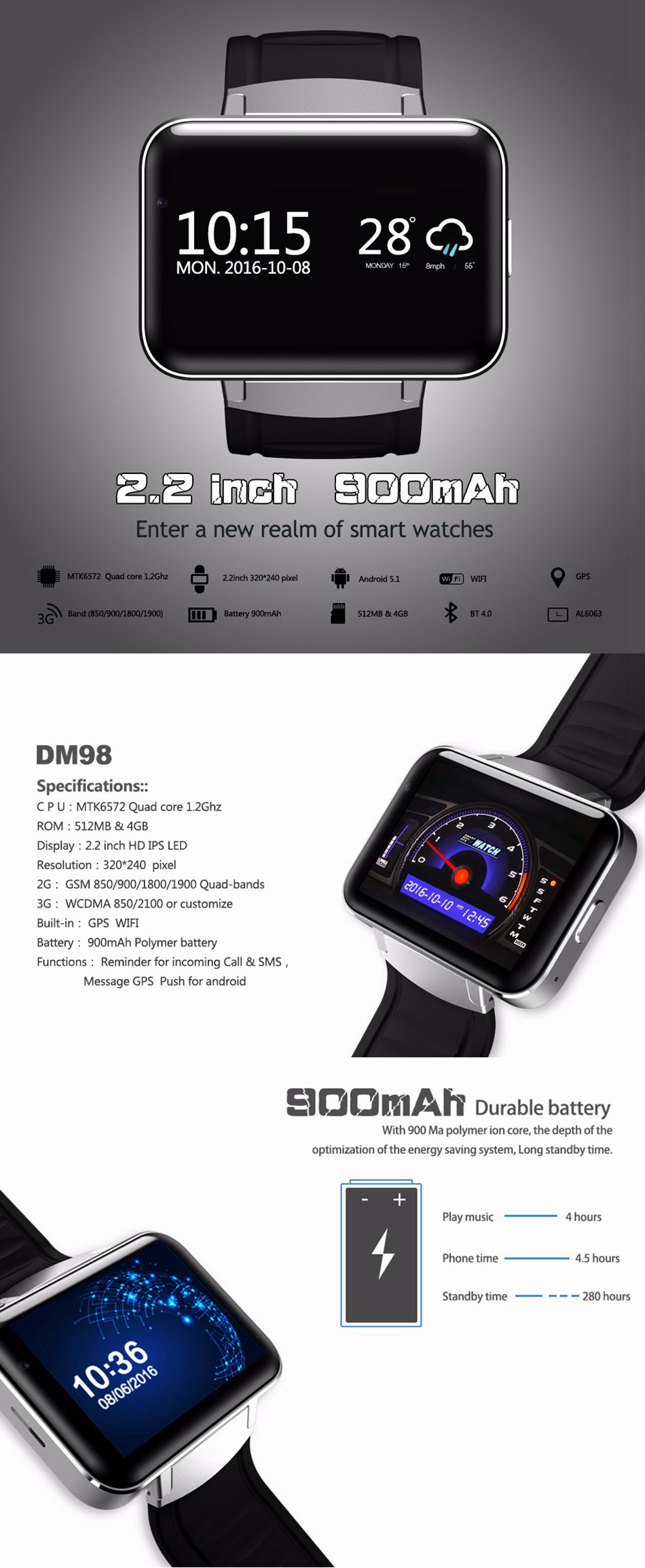 DM98-3G-Camera-Smart-Watch-Phone-320240HD-Resolution-22Inch-Large-Screen-3G-WIFI-GPS-Support-For-And-1117868