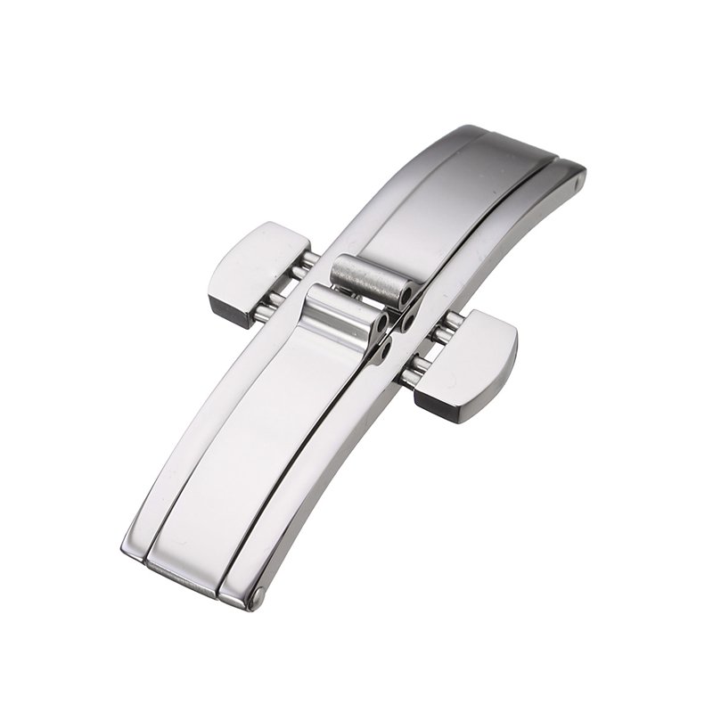 Double-Push-Button-Fold-Deployment-Stainless-Steel-Watch-Clasp-For-Longines-1246363