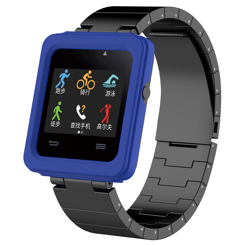 Colorful-Silicone-Protective-Watch-Case-Cover-Watch-Screen-Protector-for-Garmin-vivoactive-1312914