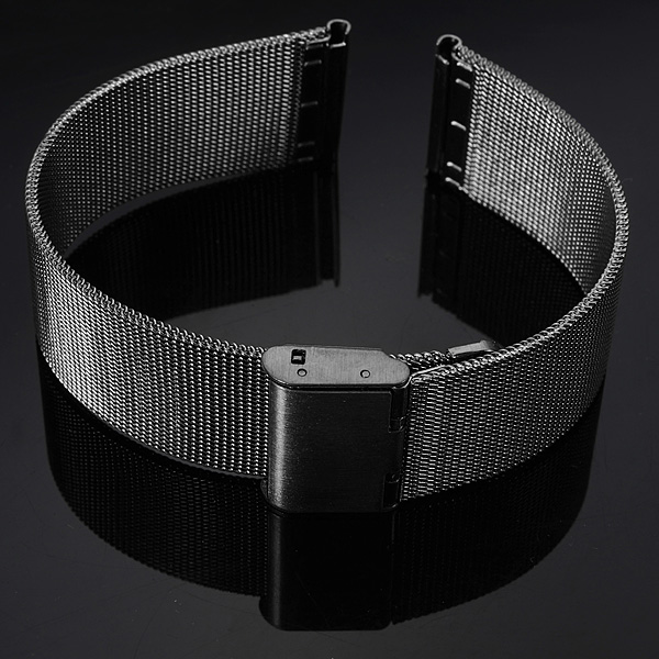 18202224mm-Black-Stainless-Steel-Mesh-Net-Watch-Band-985356