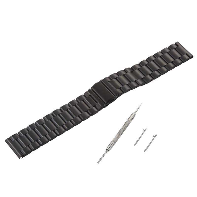 20mm-Watch-Band-Stainless-Steel-Wrist-Link-Straps-for-Garmin-Vivoactive-3-1262495