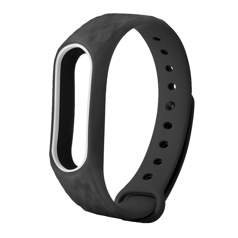Replacement-Double-Colour-Diamond-Pattern-Wrist-Watch-Band-for-XIAOMI-Miband2-1192139