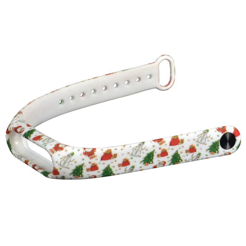 Replacemet-Christmas-Tree-Snowman-Santa-Claus-Pattern-Watch-Strap-for-XIAOMI-MIband-2-1212633