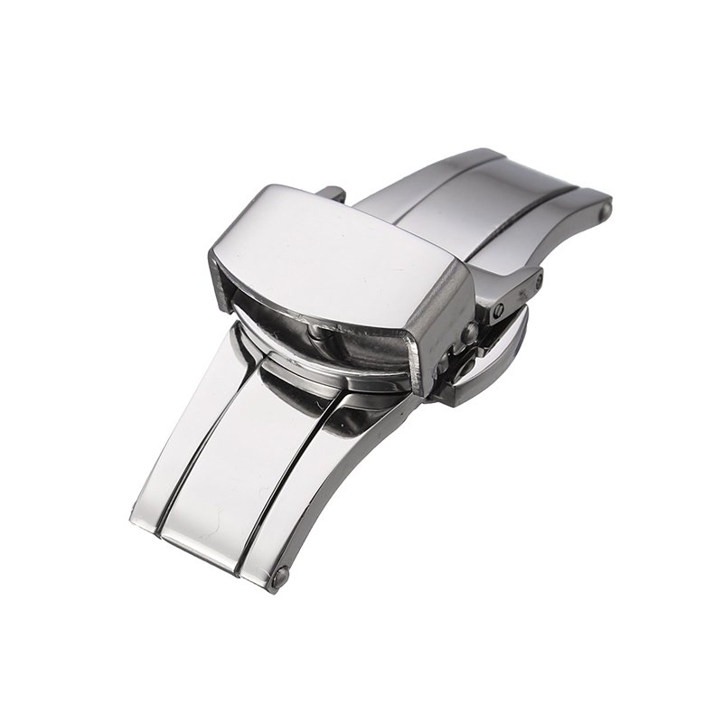 Stainless-Steel-Butterfly-Push-Button-Deployment-Watch-Band-Buckle-Clasp-Band-1233957
