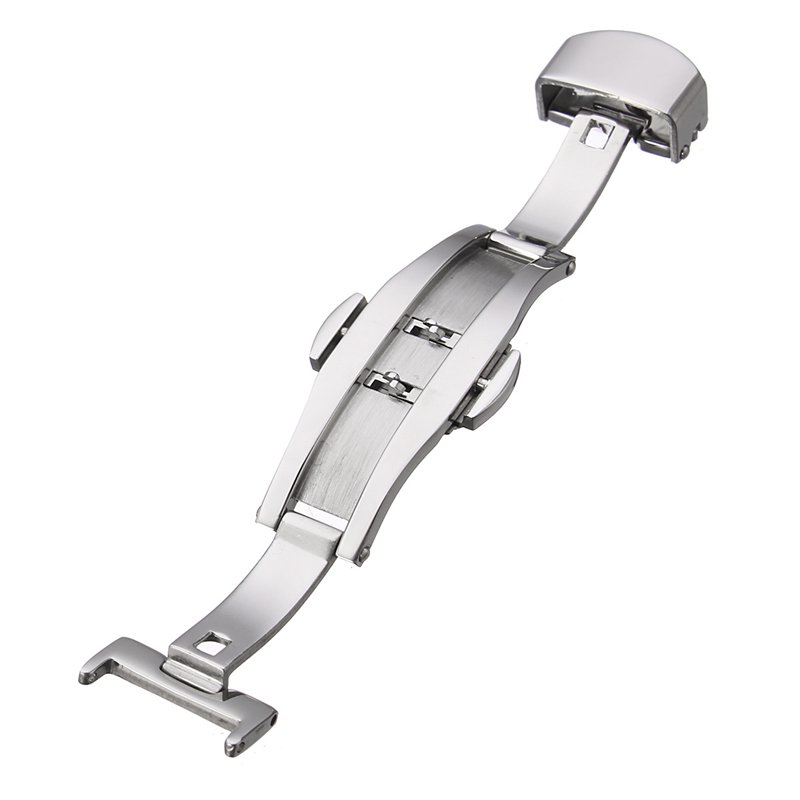 Stainless-Steel-Butterfly-Push-Button-Deployment-Watch-Band-Buckle-Clasp-Band-1233957