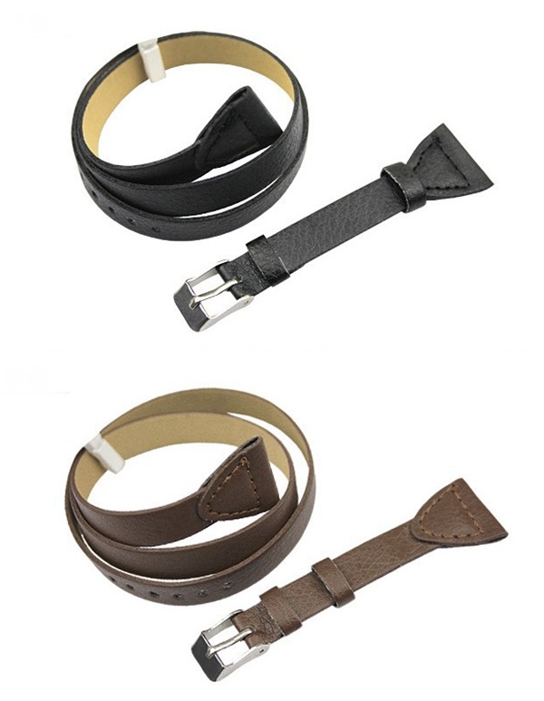 YAZOLE-20MM-Black-Brown-PU-Leather-Long-Watch-Strap-Watch-Band-993126