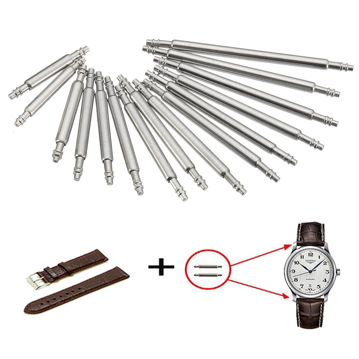 20Pcs-Stainless-Steel-Watch-Band-Spring-Bars-Strap-Link-Pins-10-23mm-Repair-Kit-1028537