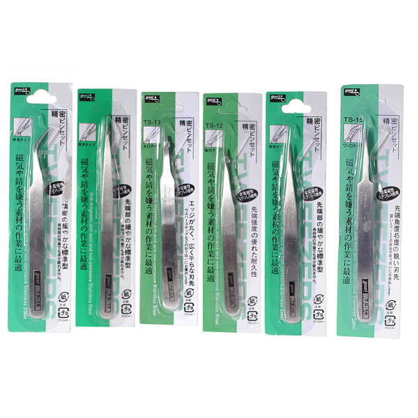 Lot-6-Anti-static-Tweezer-Maintenance-Stainless-Steel-Tool-TS10-15-46141