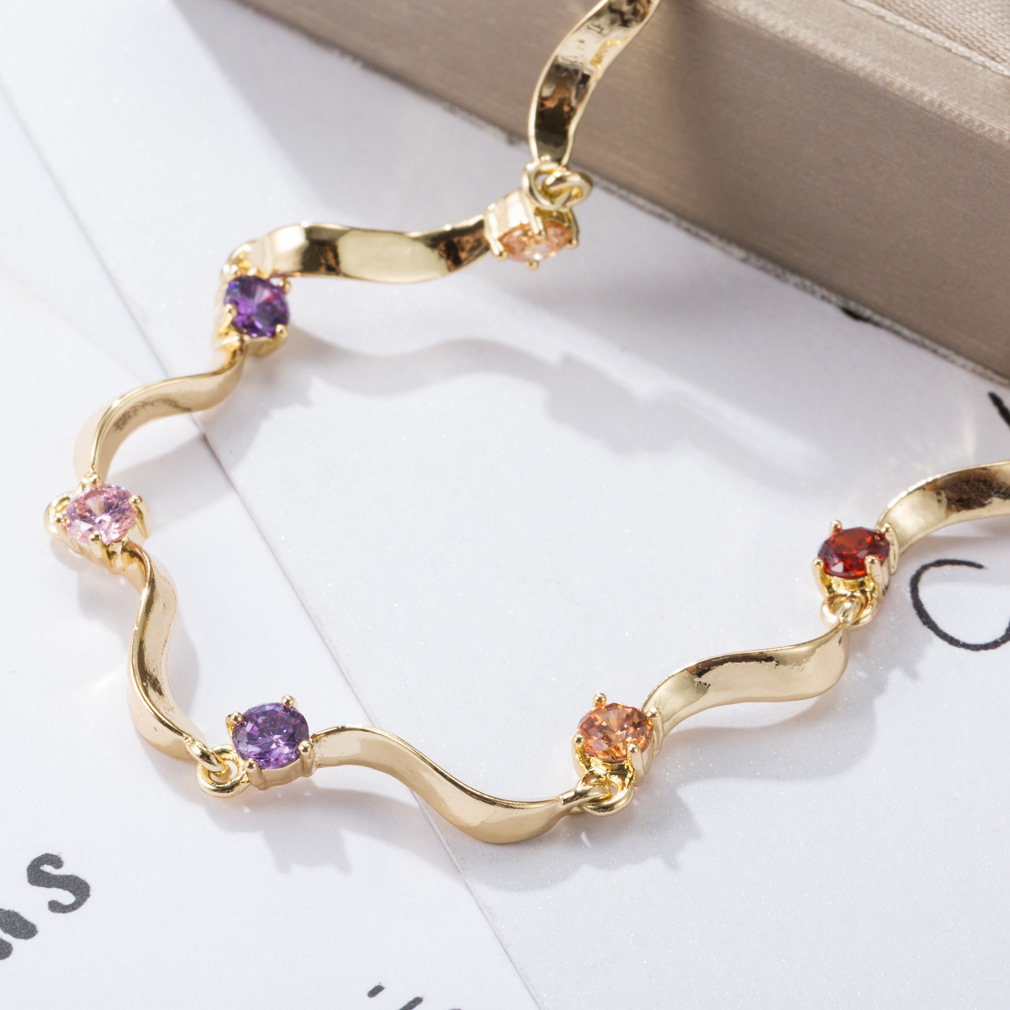 Fashion-Anklets-Gold-Plated-Colorful-Zircon-Wave-S-Form-Anklet-Elegant-Accessories-Jewelry-for-Women-1344032