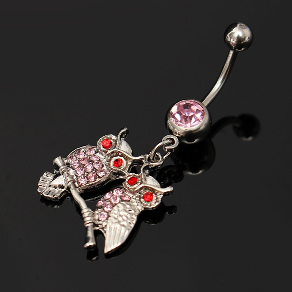 1Pc-Crystal-Couple-Owls-Dangle-Navel-Belly-Ring-Piercing-Body-Jewelry-1027494