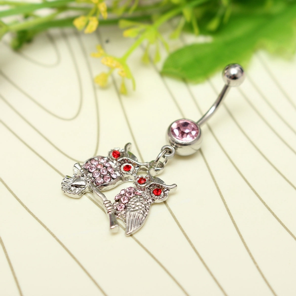 1Pc-Crystal-Couple-Owls-Dangle-Navel-Belly-Ring-Piercing-Body-Jewelry-1027494