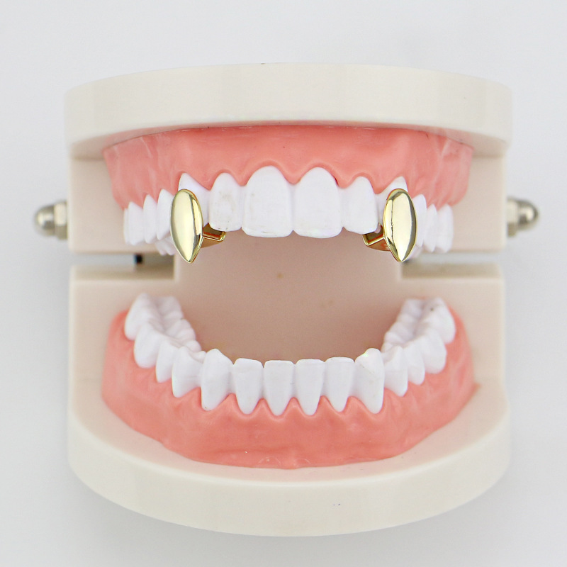 4-Colors-Funny-Vampire-Canine-Braces-Geometric-Gold-Plated-Grillz-Teeth-Jewelry--Set-1548591