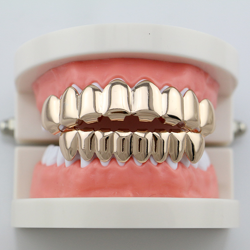 4-Colors-Metal-Glossy-Braces-Plating--Black-Braces-Hip-Hop-Rose-Gold-Grillz-Teeth-Jewelry-1548587