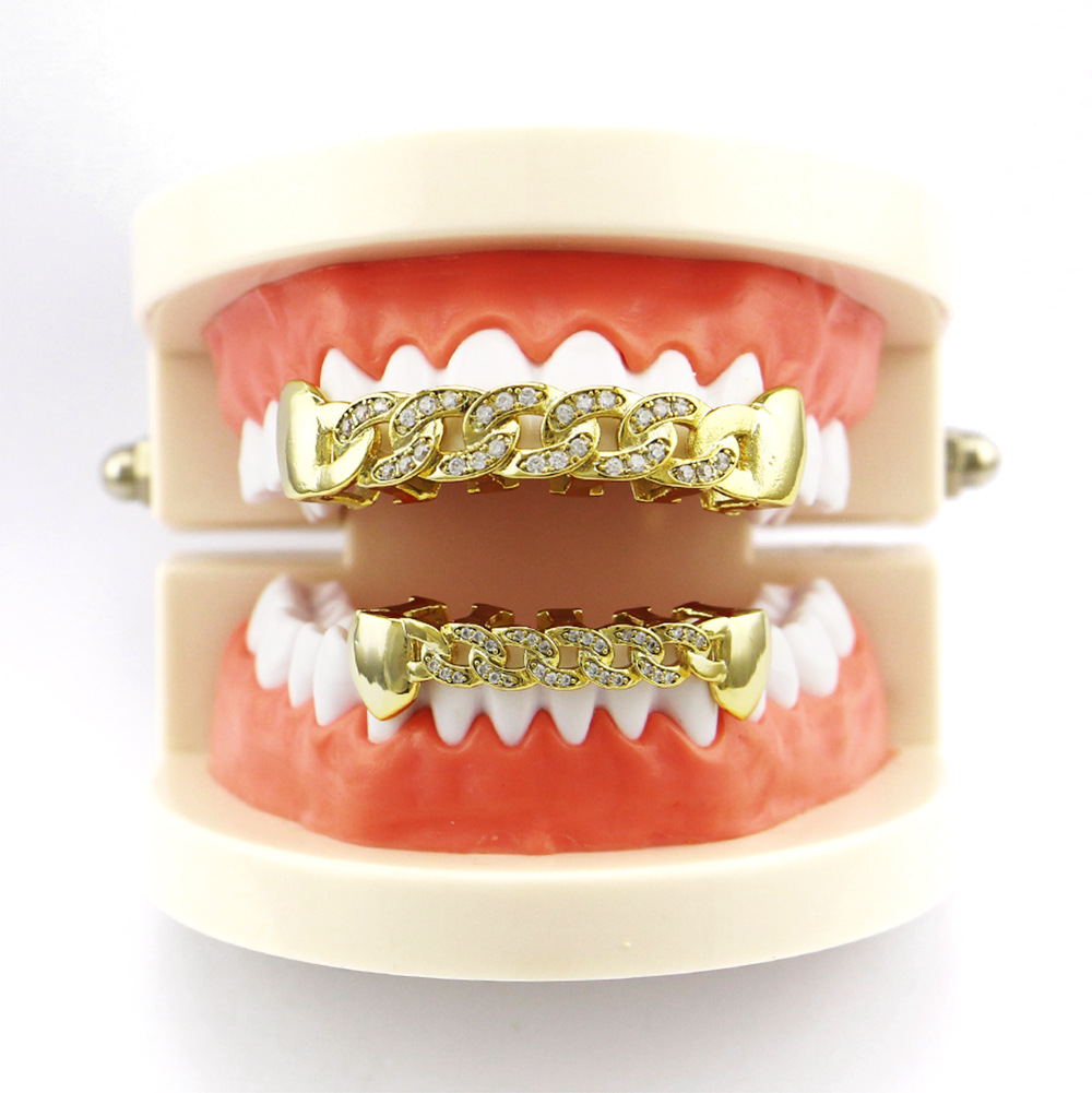4-Colors-Vintage-Chain-Rhinestone-Braces-Kit-Hollow-Metal-Geometric-Denture-Grillz-Teeth-Jewelry-1548602