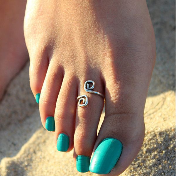 Antique-Silver-Plated-Toe-Ring-For-Women-Foot-Beach-Jewelry-941088