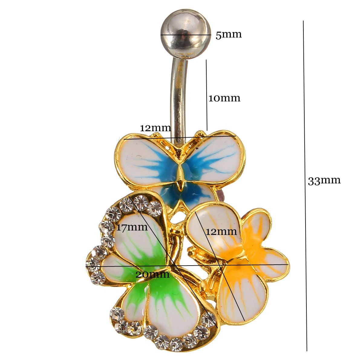 Crystal-Colorful-Belly-Navel-Bar-Ring-Butterfly-Body-Jewelry-1034476