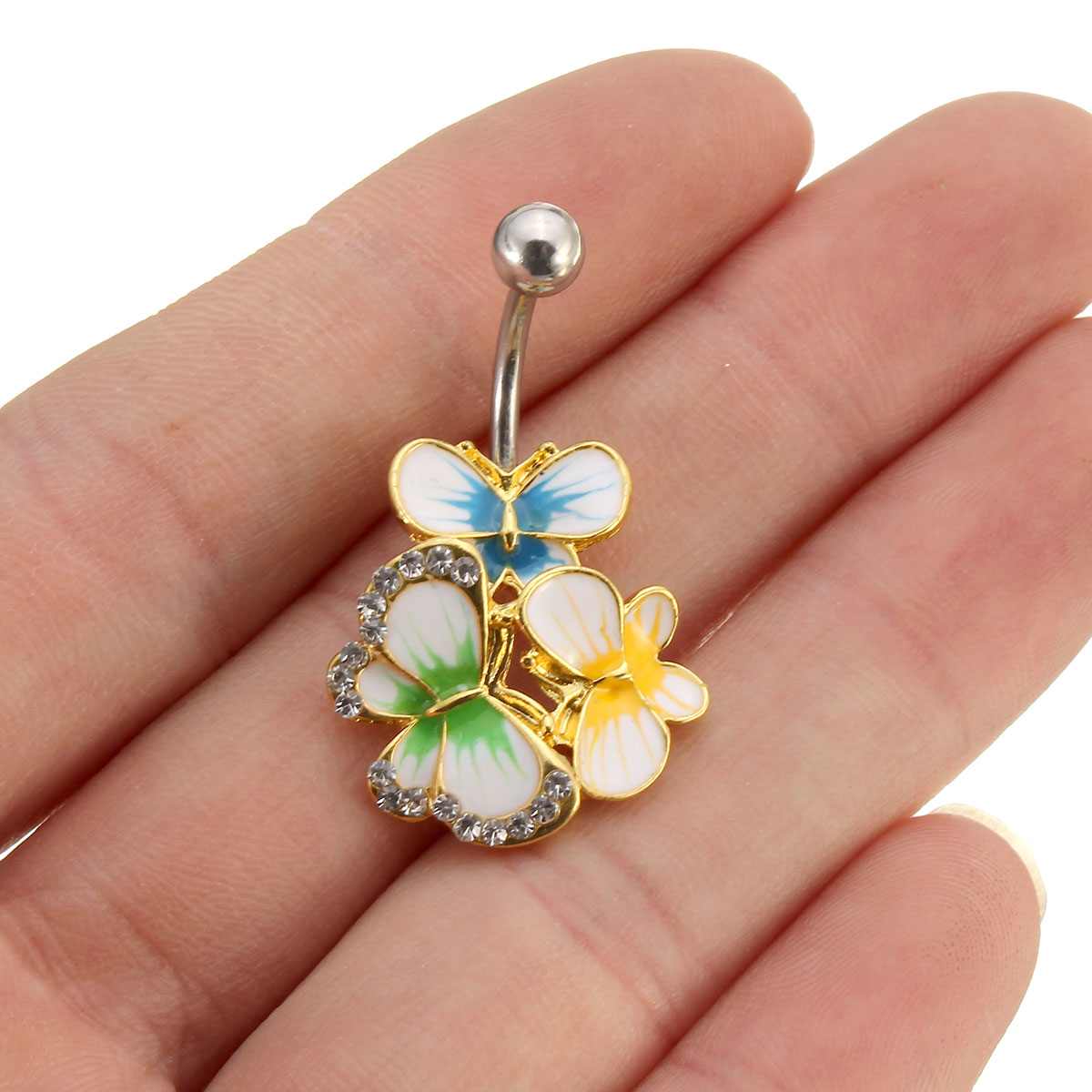 Crystal-Colorful-Belly-Navel-Bar-Ring-Butterfly-Body-Jewelry-1034476