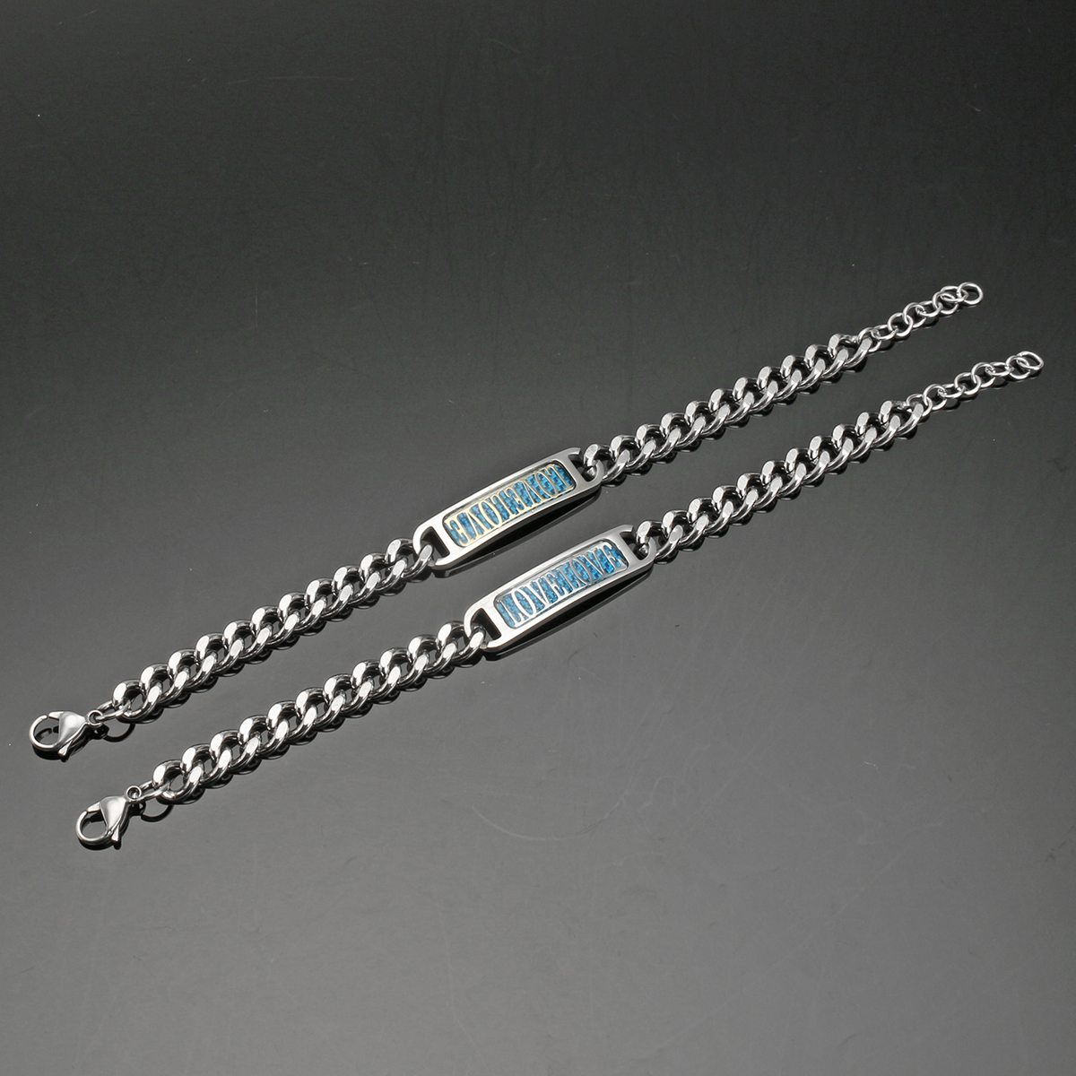 316L-Stainless-Steel-Couple-Love-Letter-Chain-Valentines-Day-Bracelet-Gift-for-Men-Women-1359181