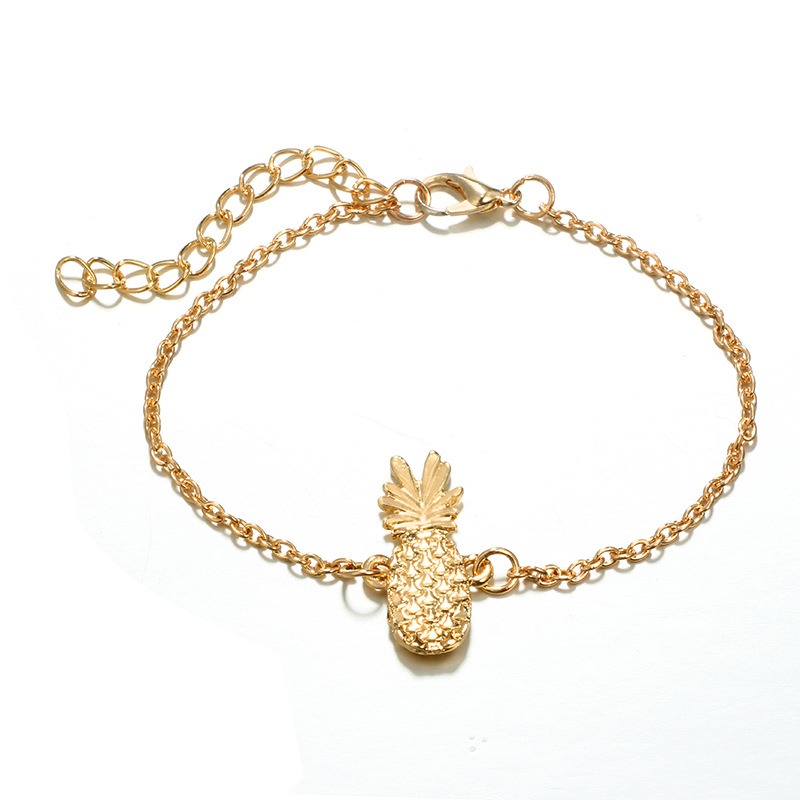 4-Pcs-Gold-Women-Bracelet-Set-Casual-Fashion-Style-Fruits-Bracelet-Shell-Letter-Pendant-Bracelet-1404804