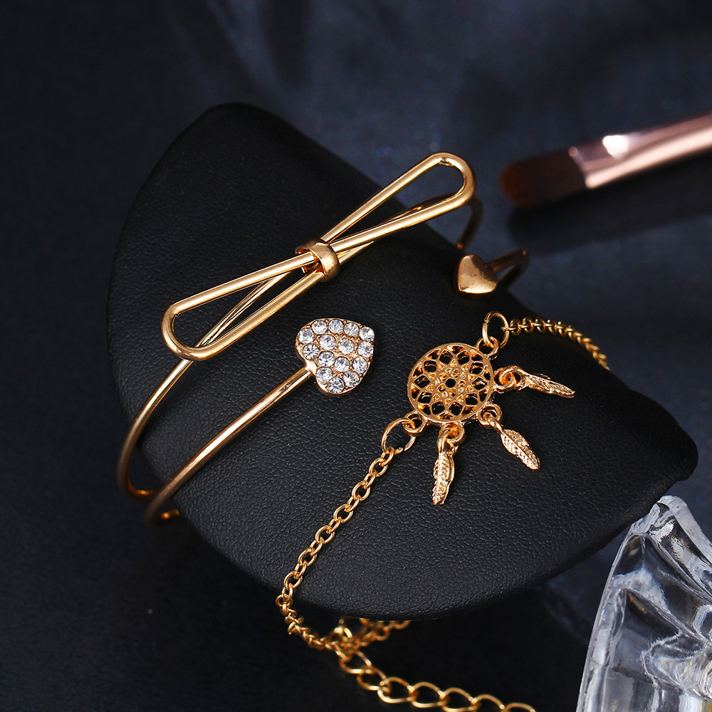Elegant-Cuff-Bracelets-Chain-Dream-Net-Bowknot-Crystal-Heart-Fashion-Multilayer-Bracelet-for-Women-1335649