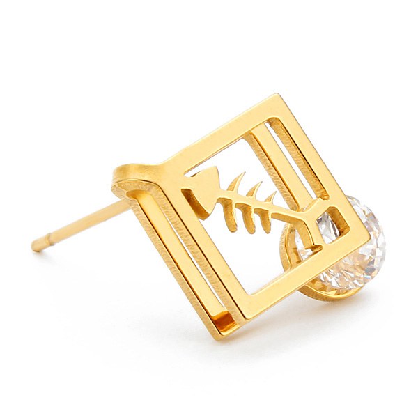 1pc-Square-Fish-Bone-Zircon-Crystal-Stud-Earrings-Gold-Silver-Plated-952749