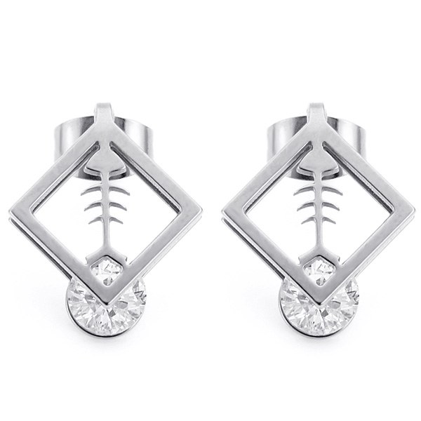 1pc-Square-Fish-Bone-Zircon-Crystal-Stud-Earrings-Gold-Silver-Plated-952749