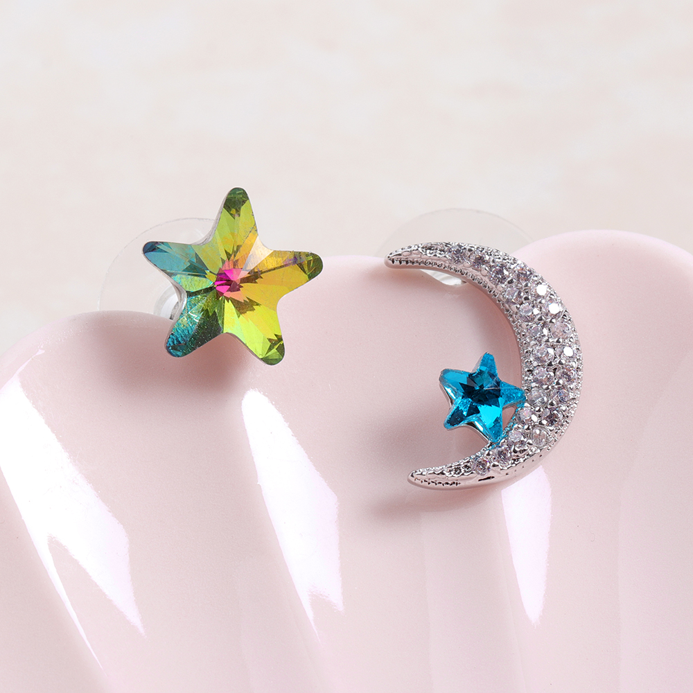 Unique-Asymmetric-Ear-Stud-Earring-Luxury-Micro-Paved-Zirconia-Crystal-Star-Moon-Piercing-Earrings-1319576