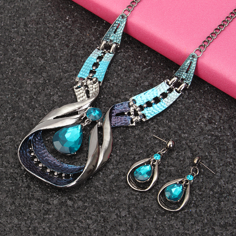 Blue-Gems-Necklace-Crystal-Drop-Earrings-Jewelry-Set-1137730