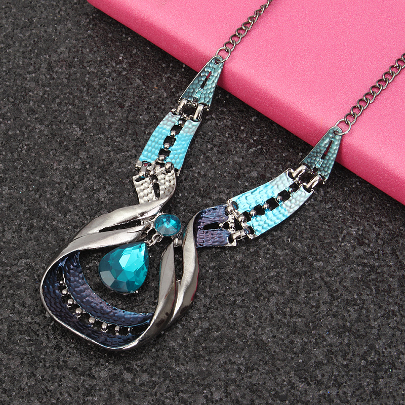 Blue-Gems-Necklace-Crystal-Drop-Earrings-Jewelry-Set-1137730