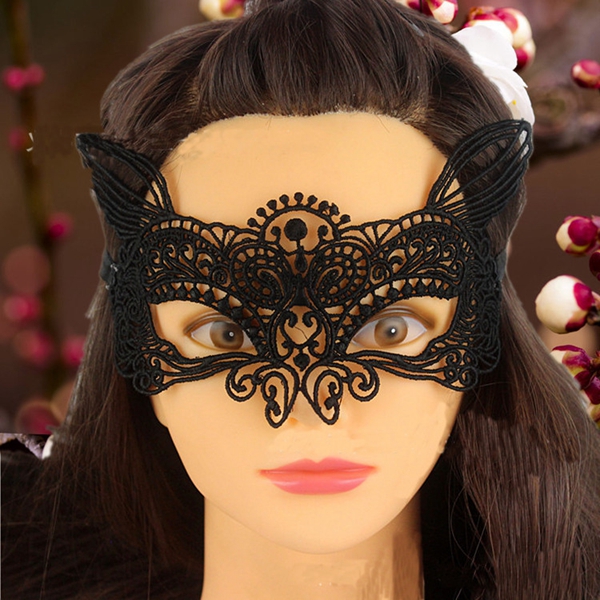 Black-White-Sexy-Lace-Eye-Cat-Face-Mask-Masquerade-Party-1012377