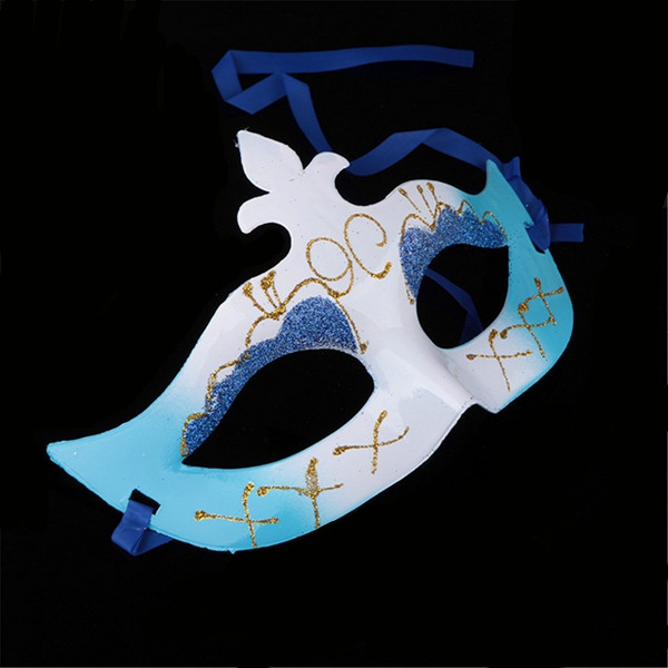 Multicolor-Halloween-Props-Gold-Dust-Masquerade-Mask-1001968